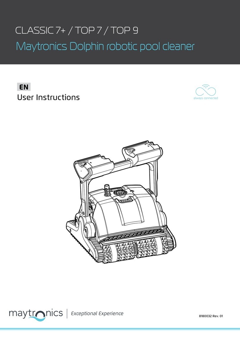 Maytronics Dolphin CLASSIC 7+ User instructions