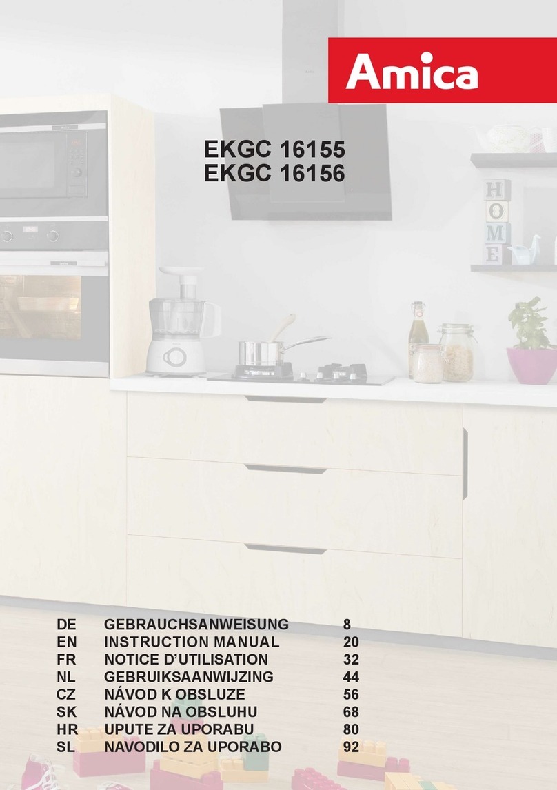 Amica EKGC 16156 instruction manual