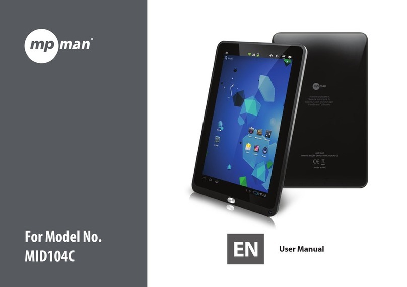MP-Man MID104C User manual MP-Man MID104C User manual