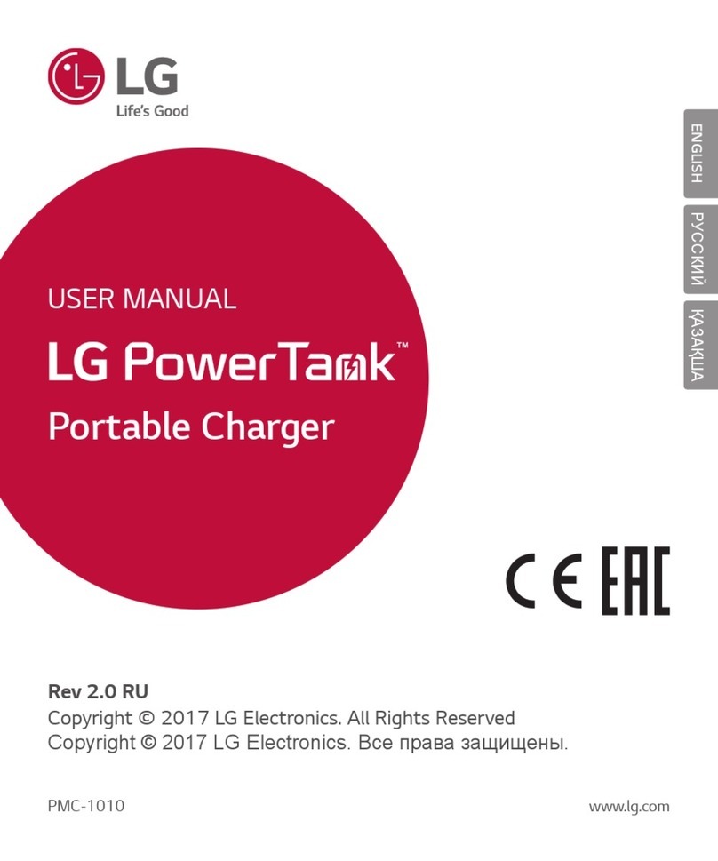 LG PowerTank PMC-1010 user manual