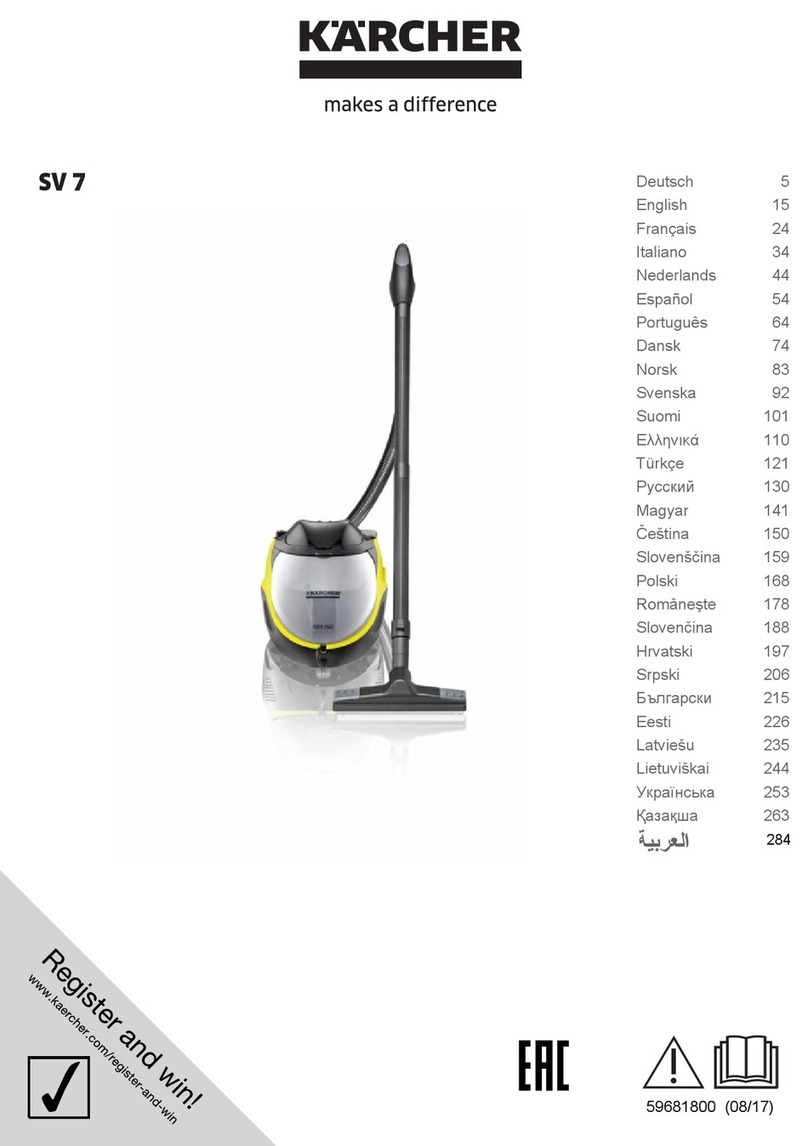 Kärcher SV 7 User manual
