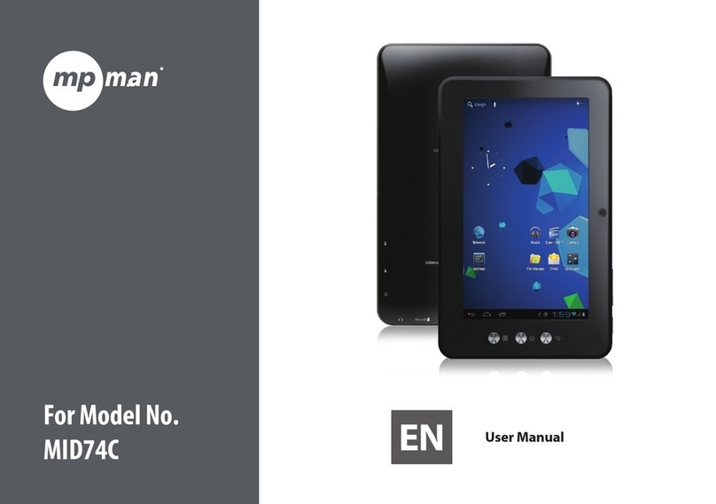 MP-Man MID74C User manual