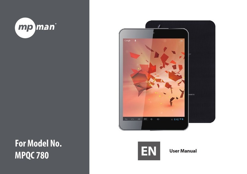 MP-Man MPQC 780 User manual MP-Man MPQC 780 User manual