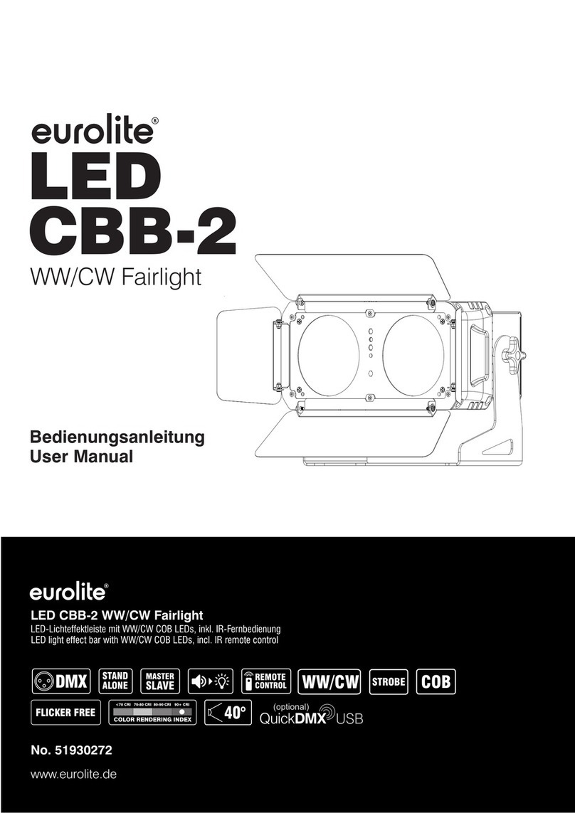 EuroLite LED CBB-2 user manual