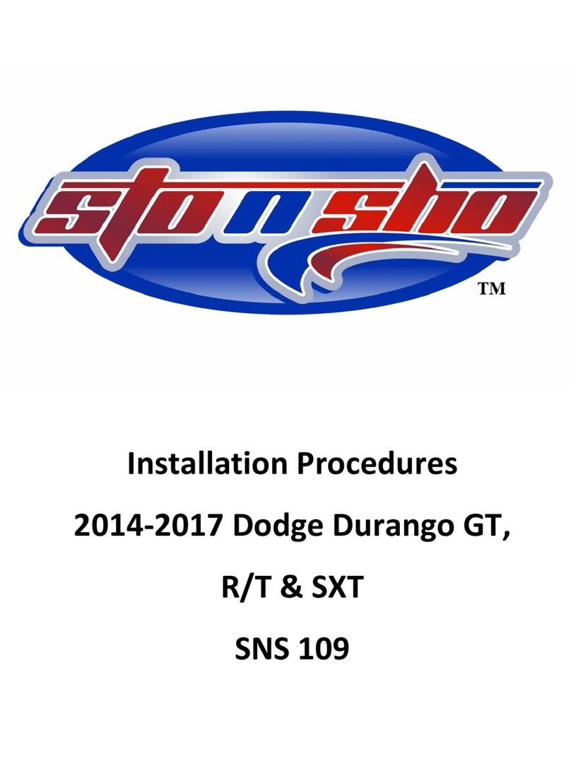 STO N SHO SNS 109 Reference guide STO N SHO SNS 109 Reference guide