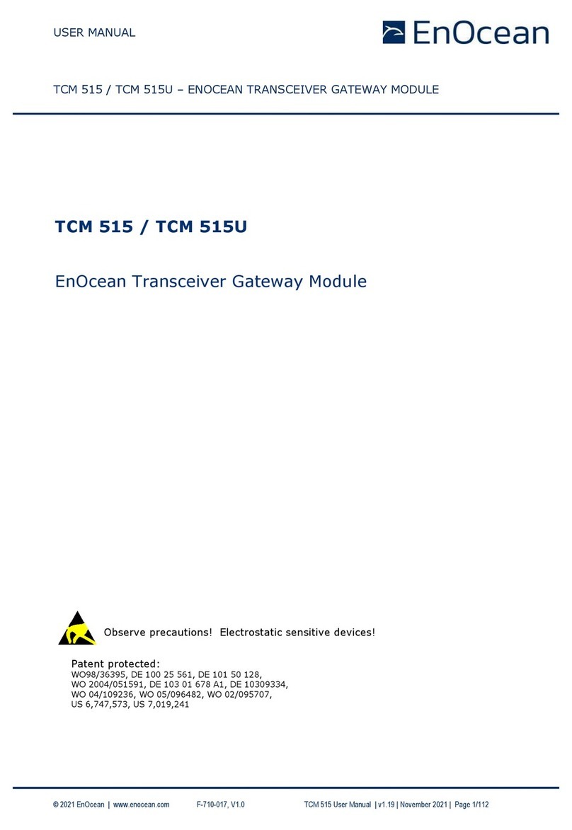 EnOcean TCM 515U user manual