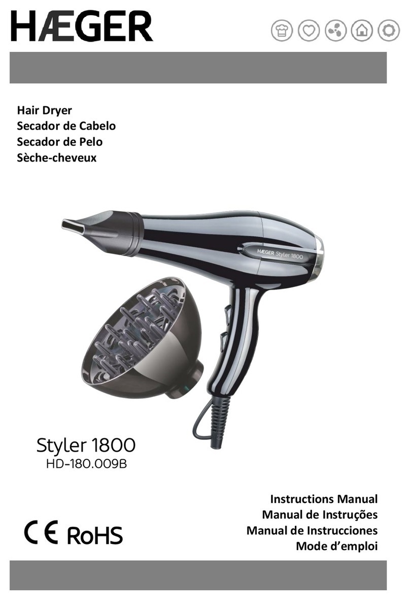 HAEGER Styler 1800 instruction manual