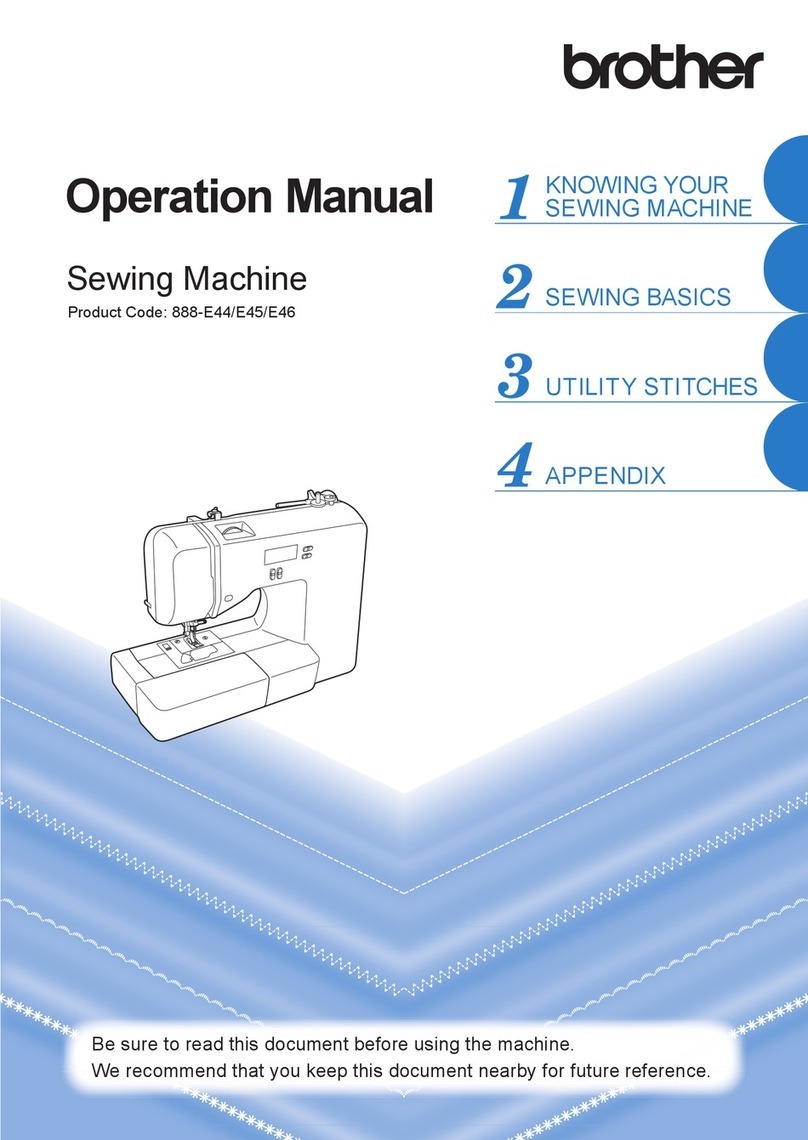 Brother 888-E44 Operation manual