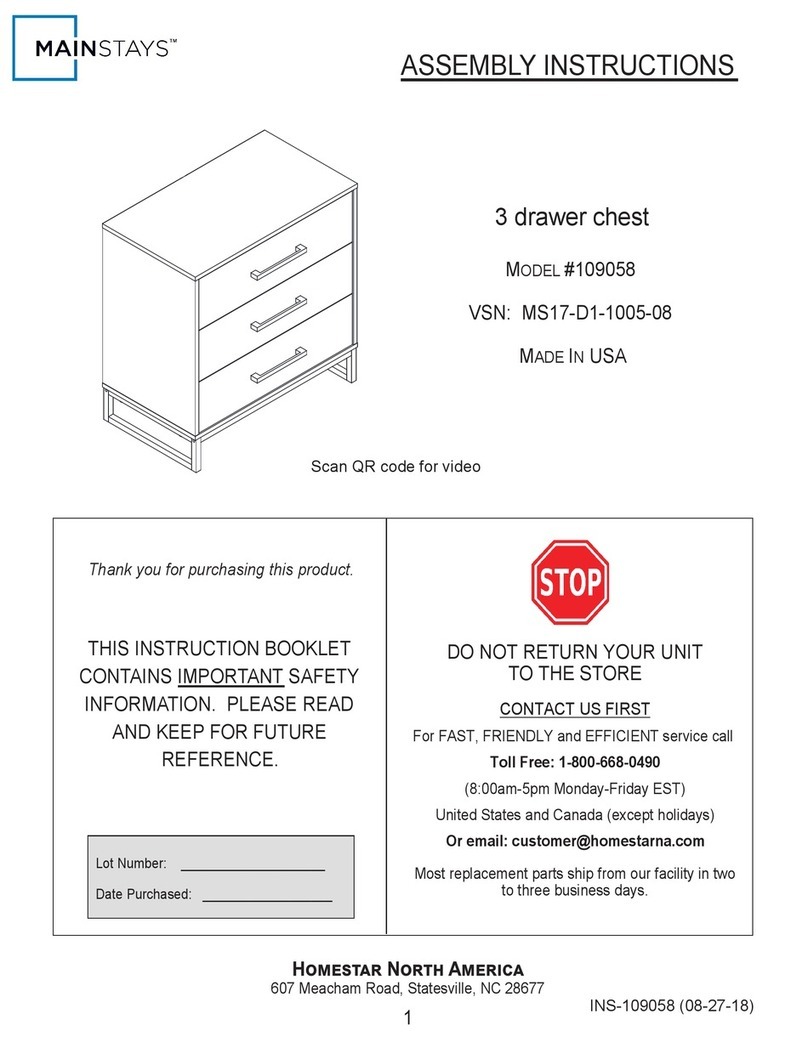 home star MAINSTAYS MS17-D1-1005-08 User manual home star MAINSTAYS MS17-D1-1005-08 User manual