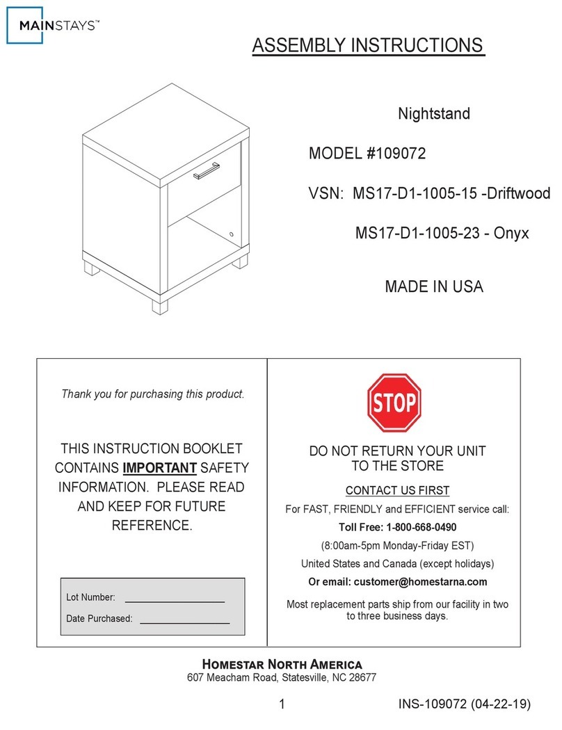 home star MAINSTAYS 109072 Assembly instructions home star MAINSTAYS 109072 Assembly instructions