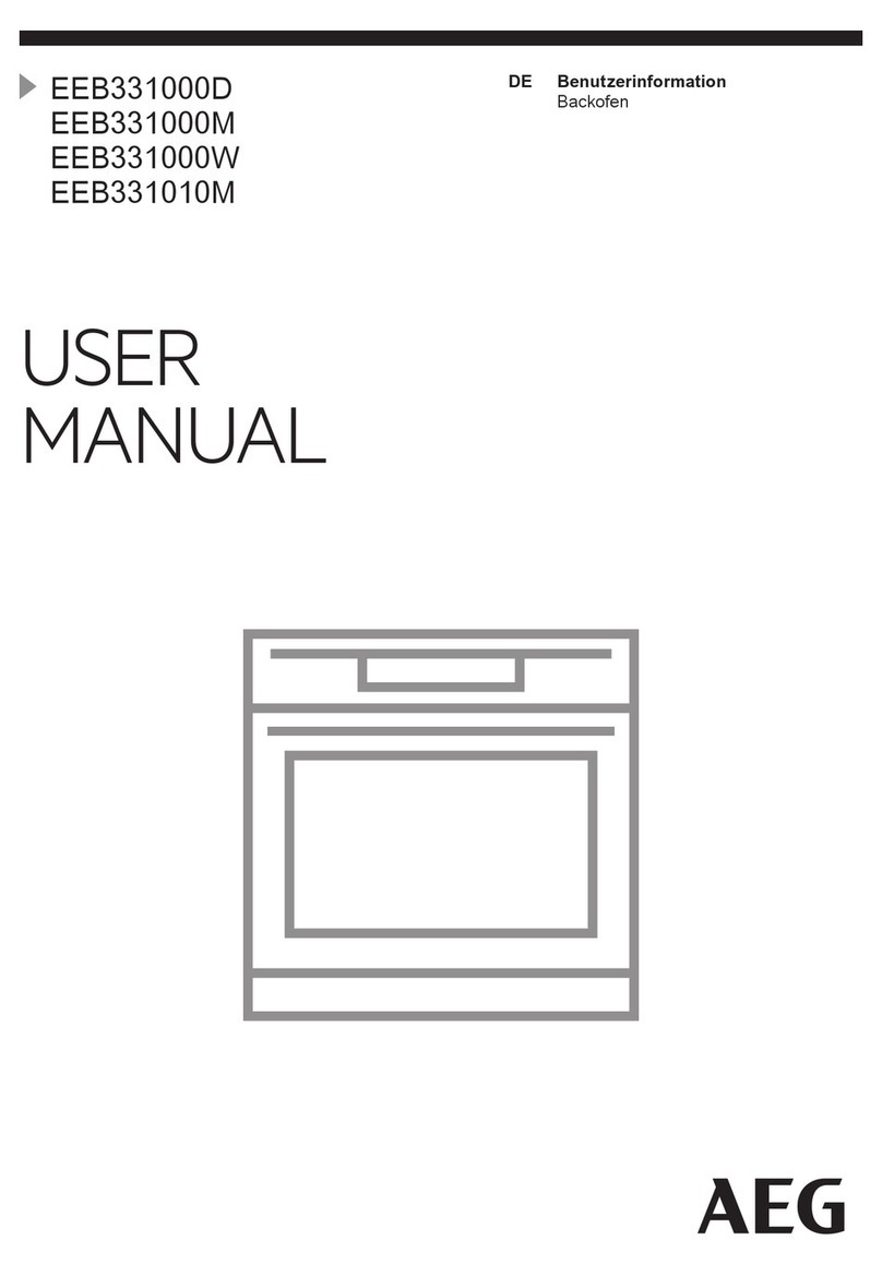 AEG EEB331000M User manual