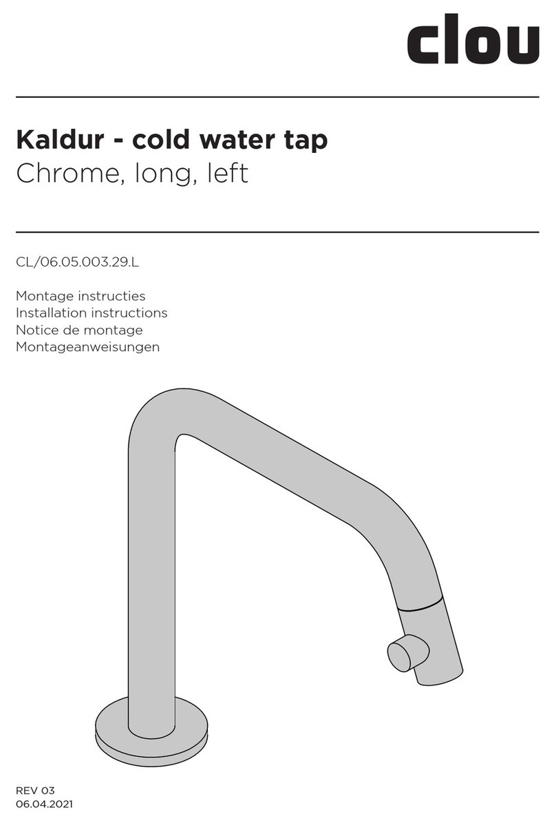 Clou Kaldur CL/06.05.003.29.L User manual