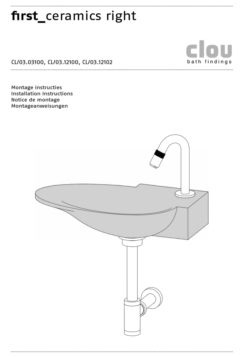 Clou first CL/03.12100 User manual