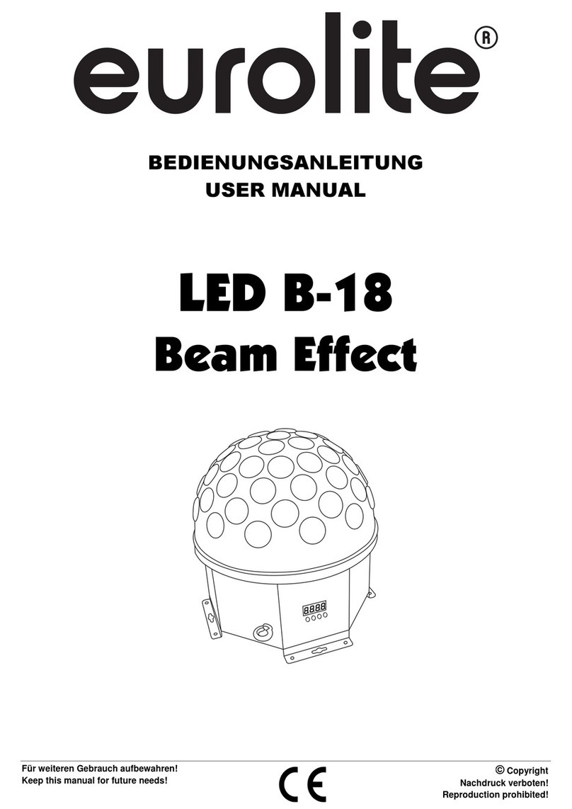 EuroLite LED B-18 User manual