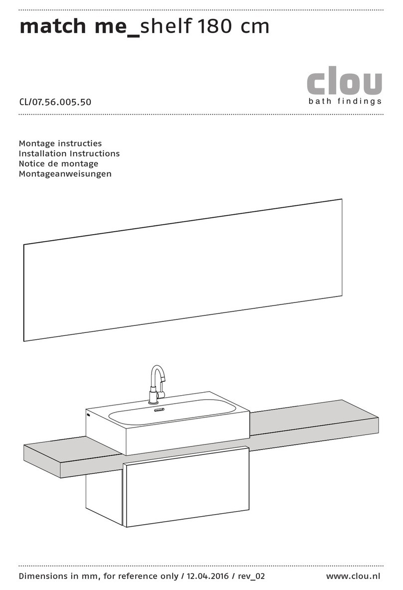 Clou match me CL/07.56.005.50 User manual Clou match me CL/07.56.005.50 User manual