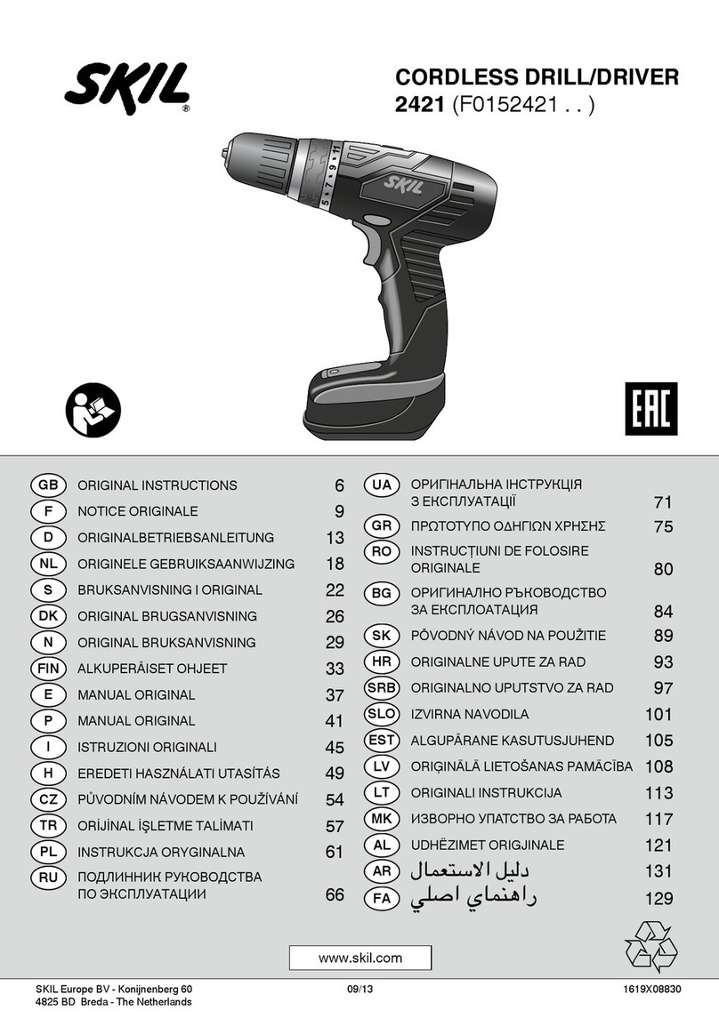 Skil 2421 Original instructions