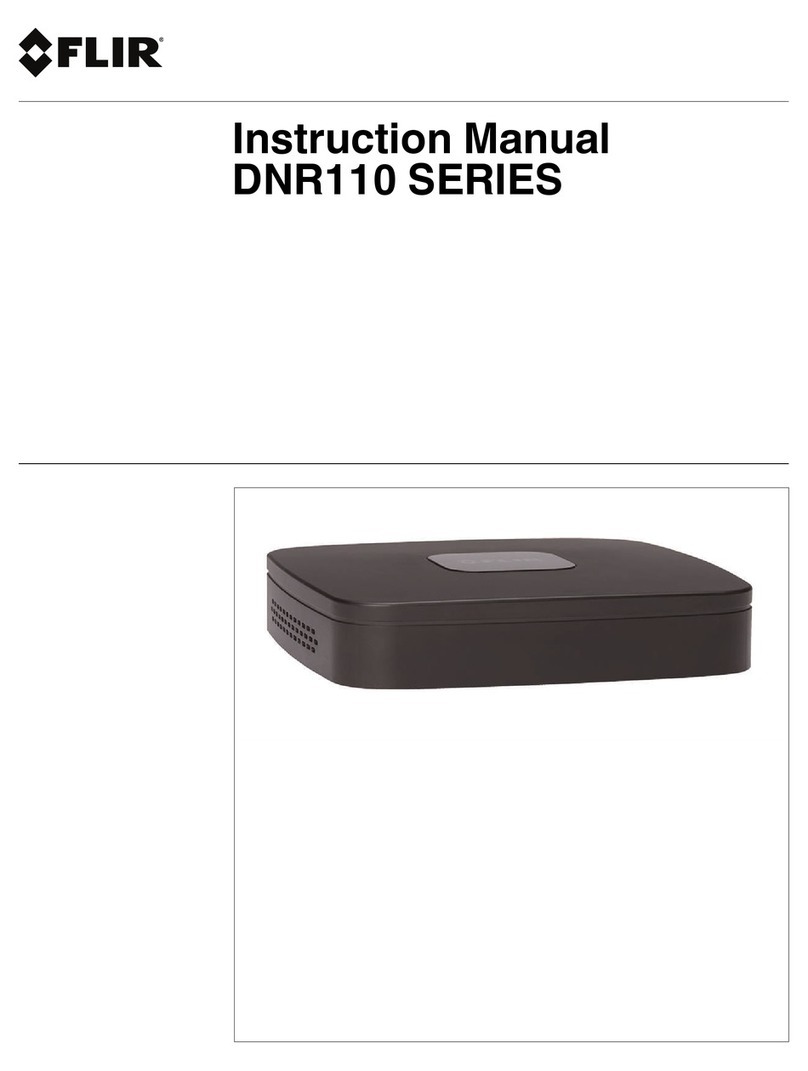 FLIR DNR110 Series User manual