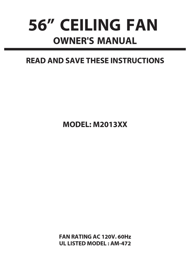 Savoy House M2013 Series User manual