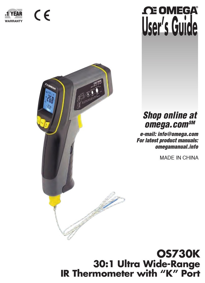 Omega OS730K User manual