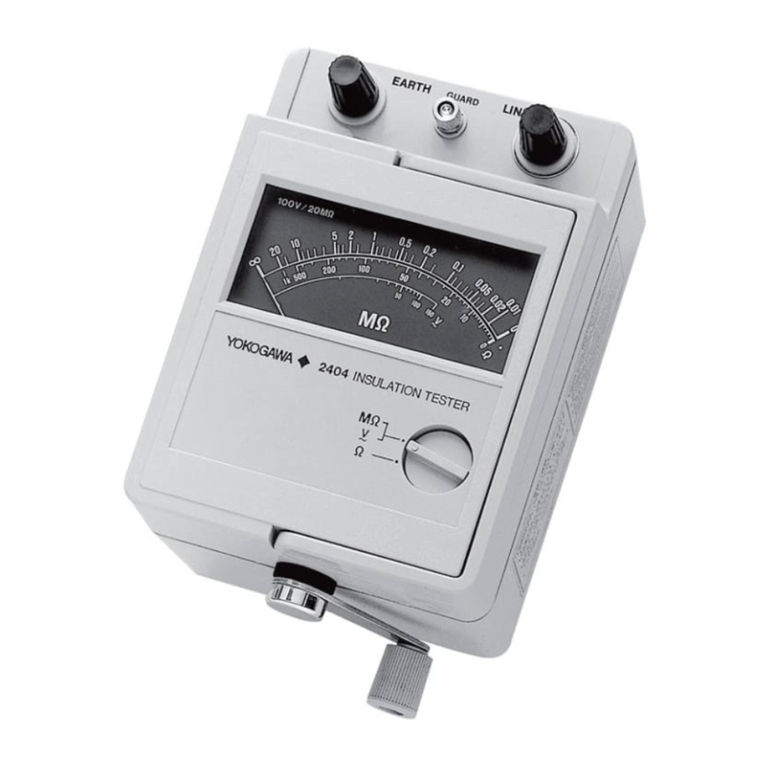 YOKOGAWA 240413 User manual