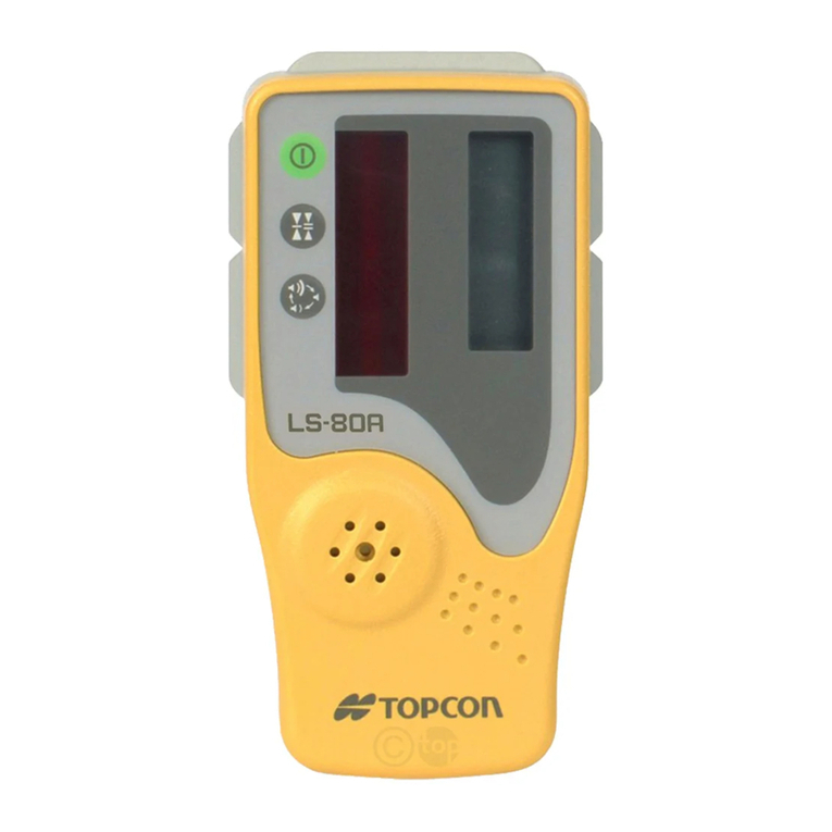 Topcon LS-80A User manual