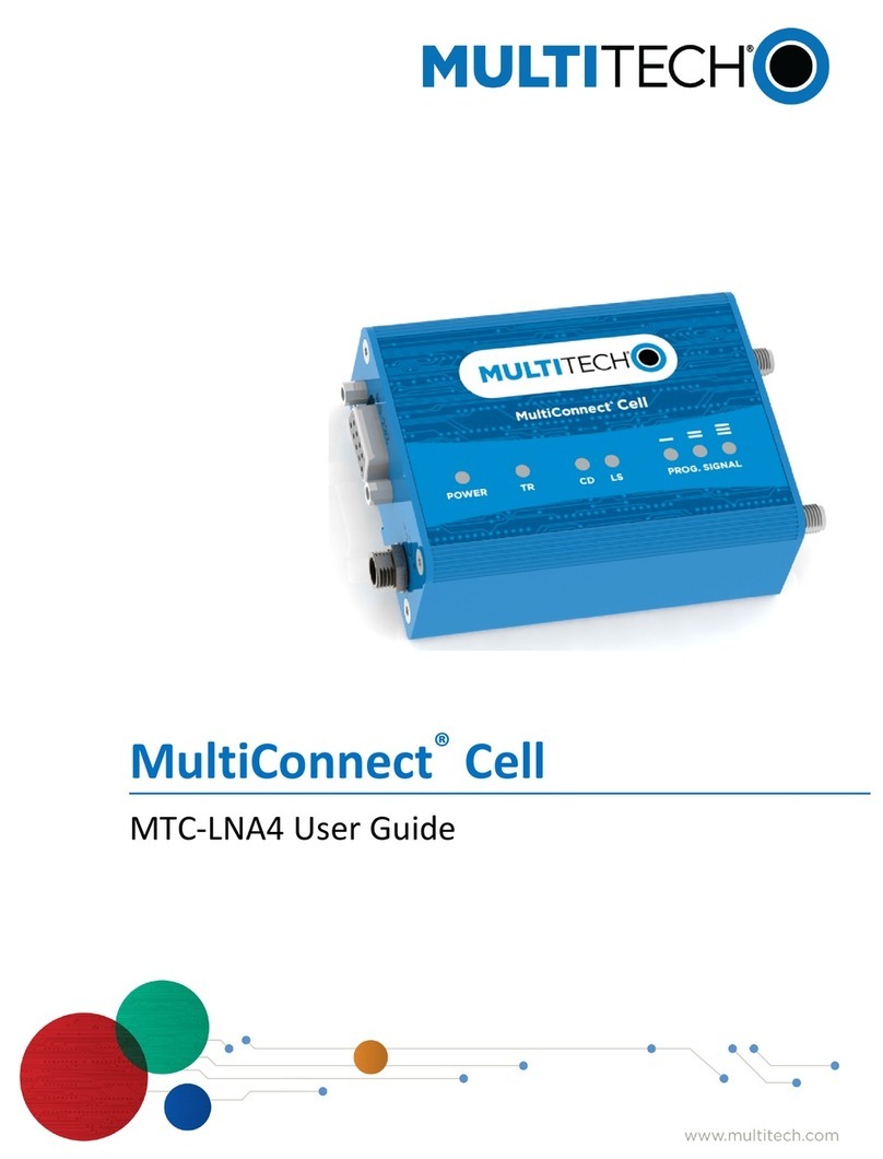 Multitech MultiConnect MTC-LNA4 user guide