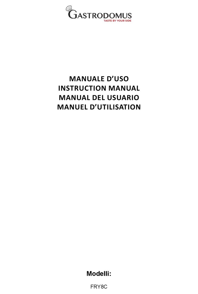 Gastrodomus FRY8C instruction manual