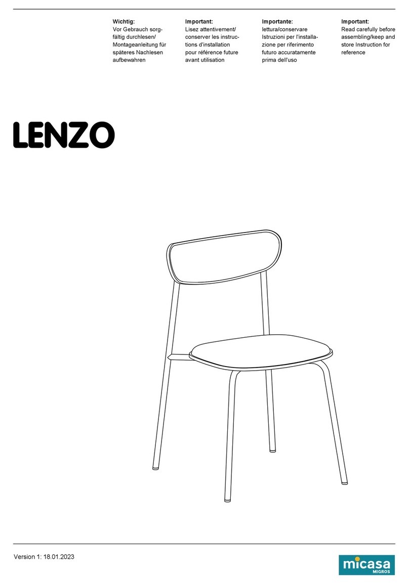 Micasa LENZO manual