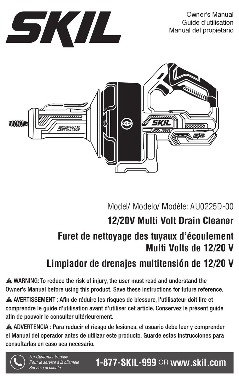Skil AU0225D-00 owner's manual