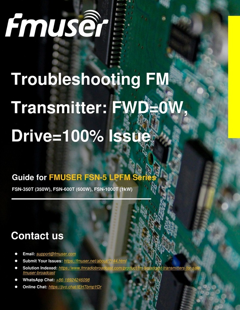 FMUser FSN-5 LPFM Series User manual FMUser FSN-5 LPFM Series User manual