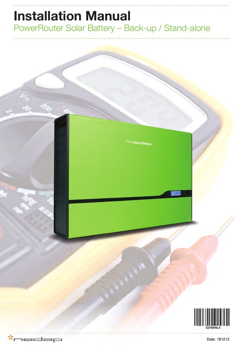 Nedap PowerRouter PR50SB-PR/S24 installation manual