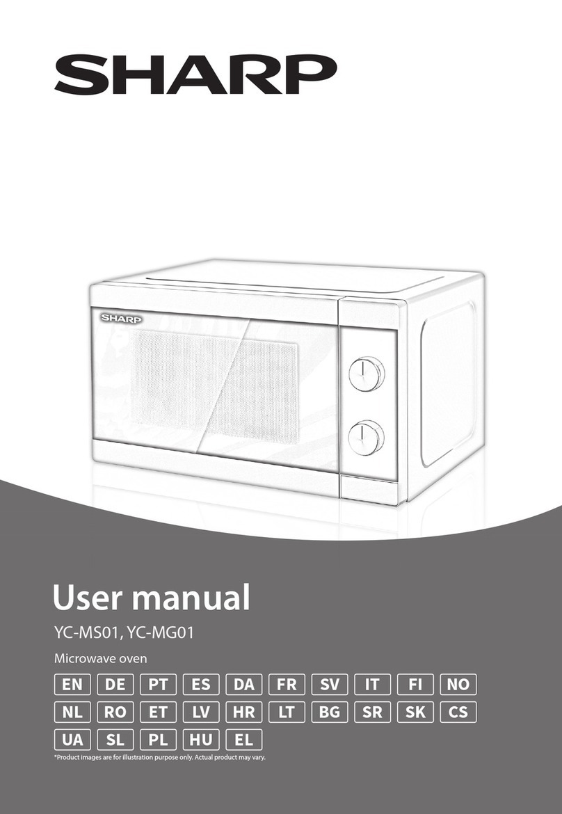 Sharp YC-MS01 User manual
