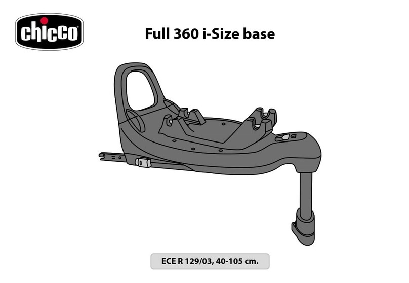 Chicco FULL 360 i-SIZE BASE User manual