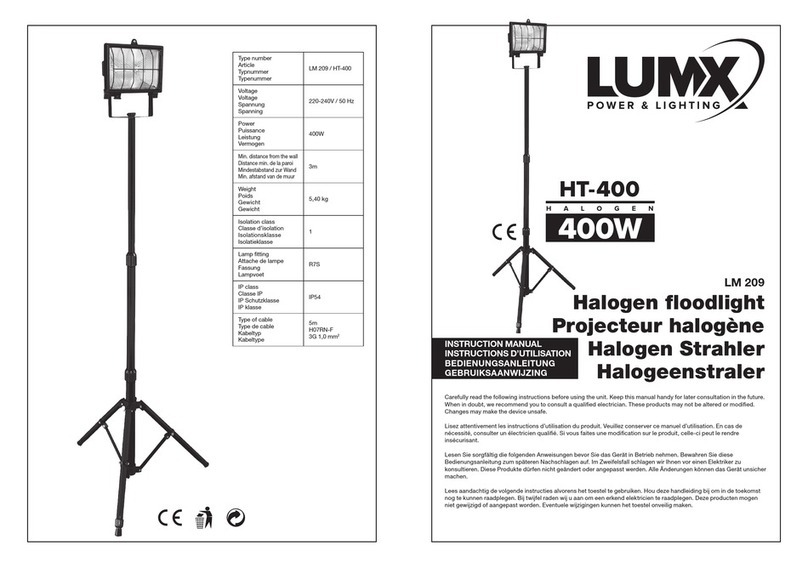 LumX LM 209 instruction manual