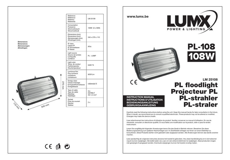 LumX PL-108 User manual