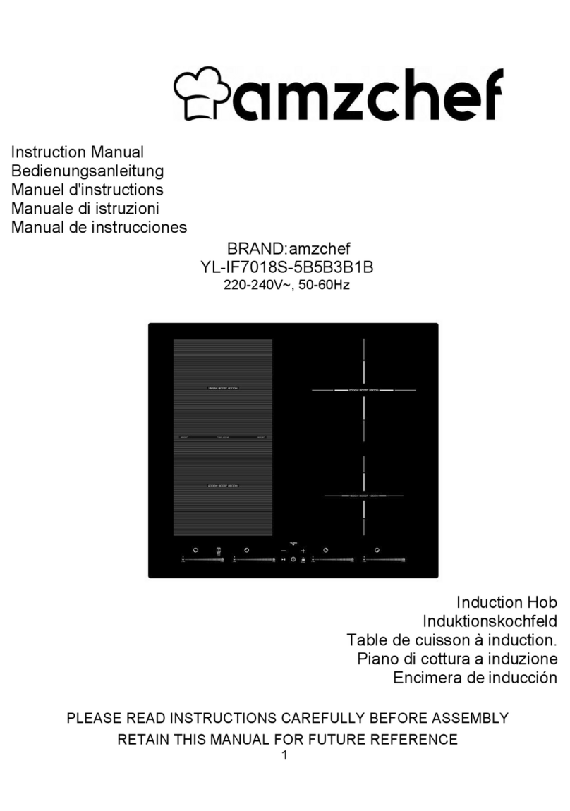 amzchef YL-IF7018S-5B5B3B1B instruction manual