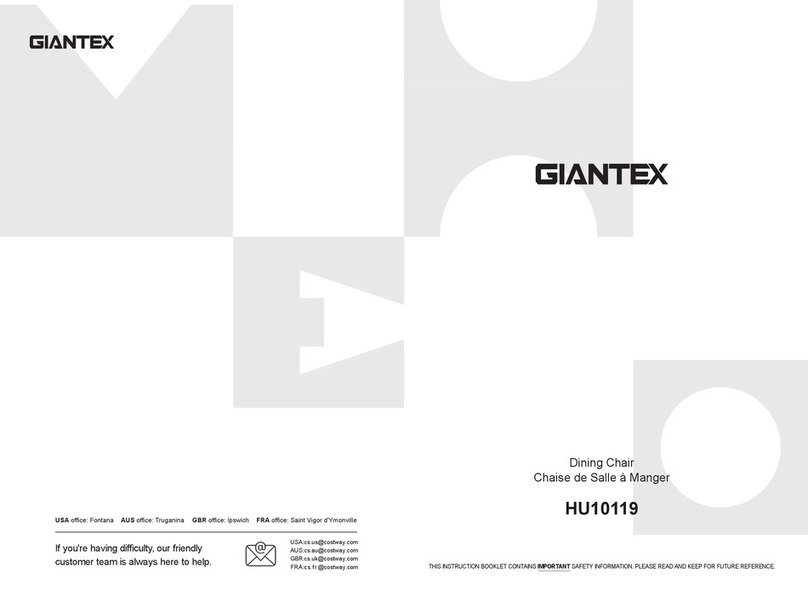 GIANTEX HU10119 User manual GIANTEX HU10119 User manual