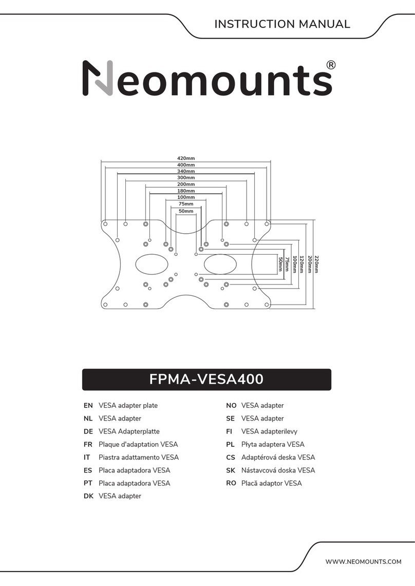 NeoMounts FPMA-VESA400 User manual