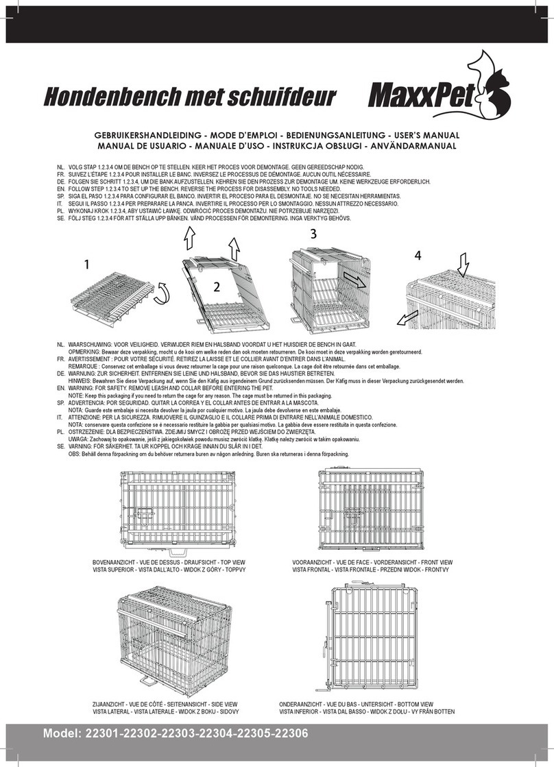 MaxxPet 22301 user manual