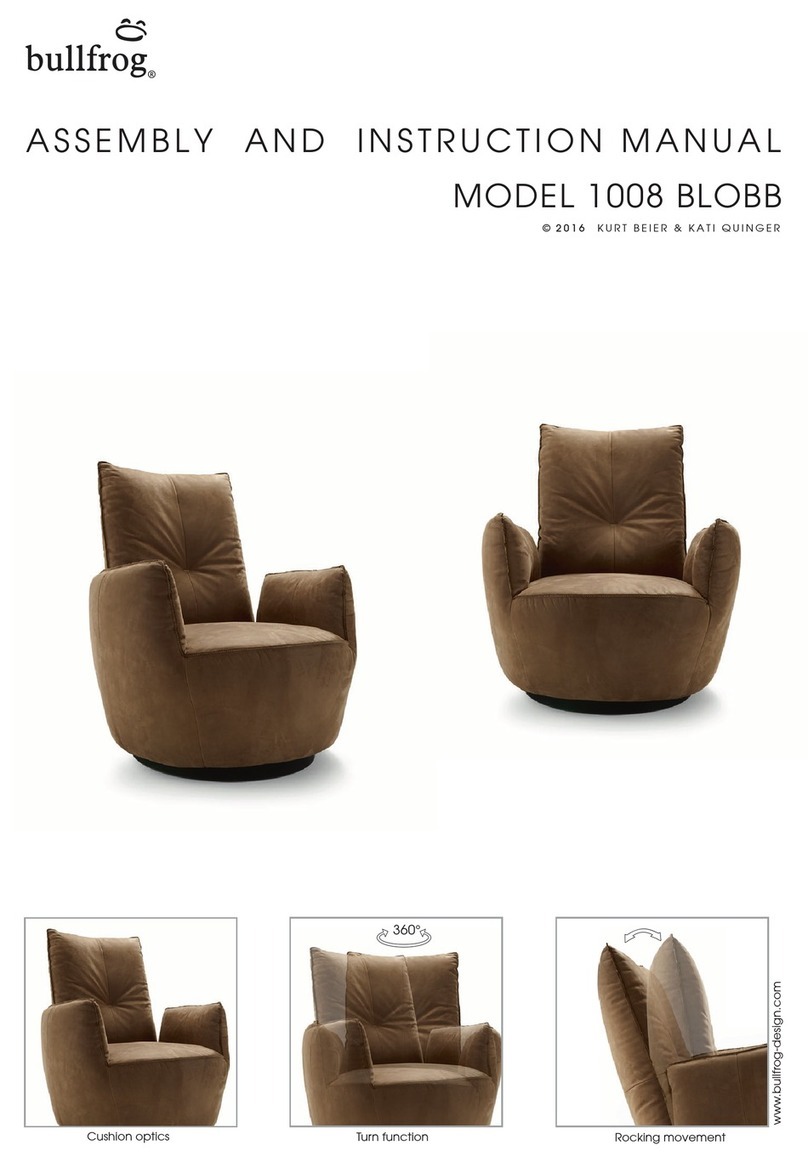 BullFrog 1008 BLOBB Assembly and instruction manual