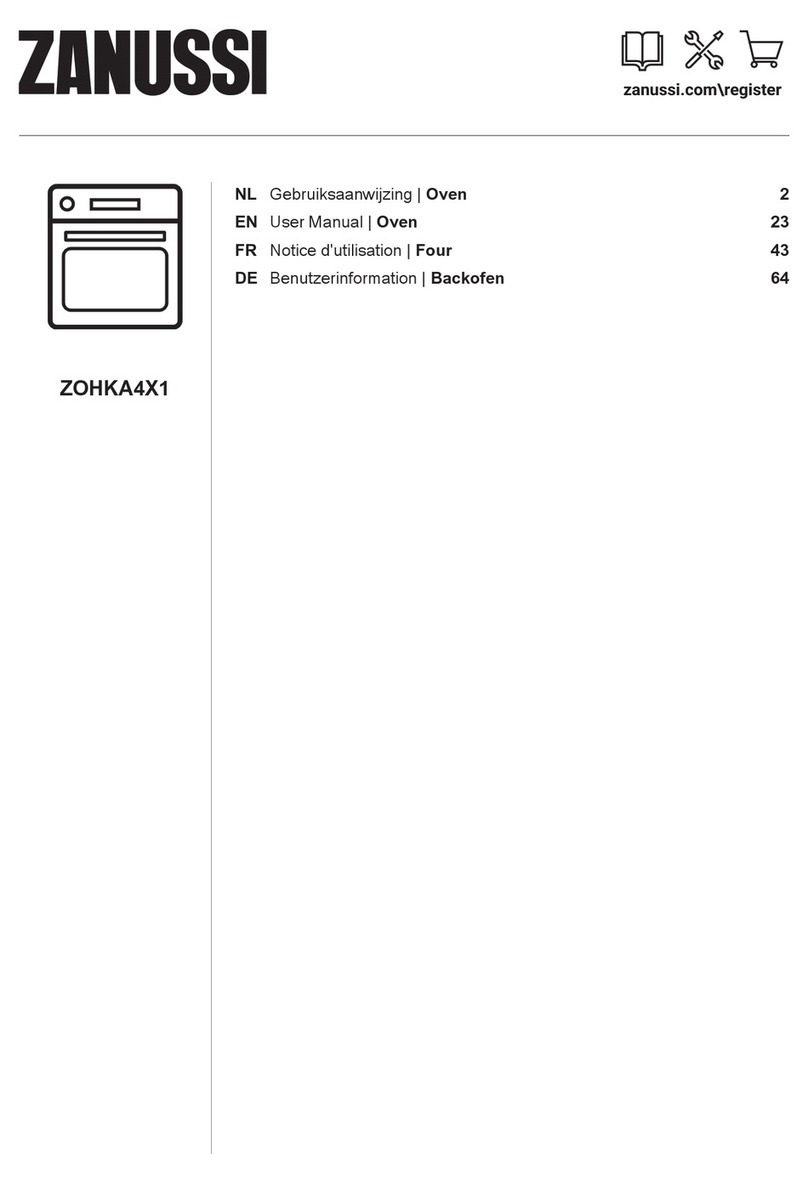 Zanussi ZOHKA4X1 user manual