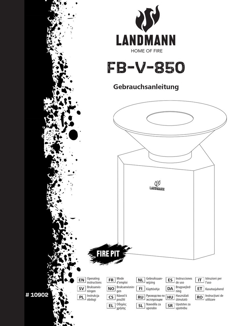 Landmann FB-V-850 User manual