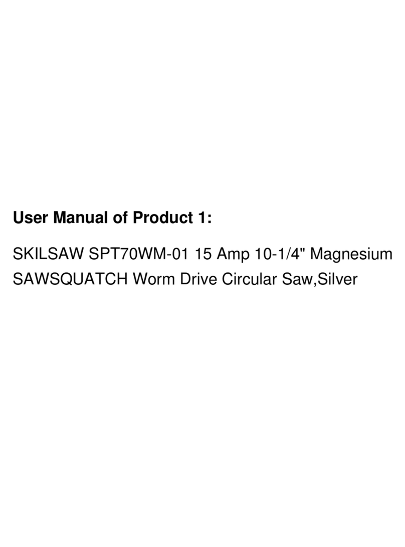 skilsaw SPT70WM-01 Assembly instructions
