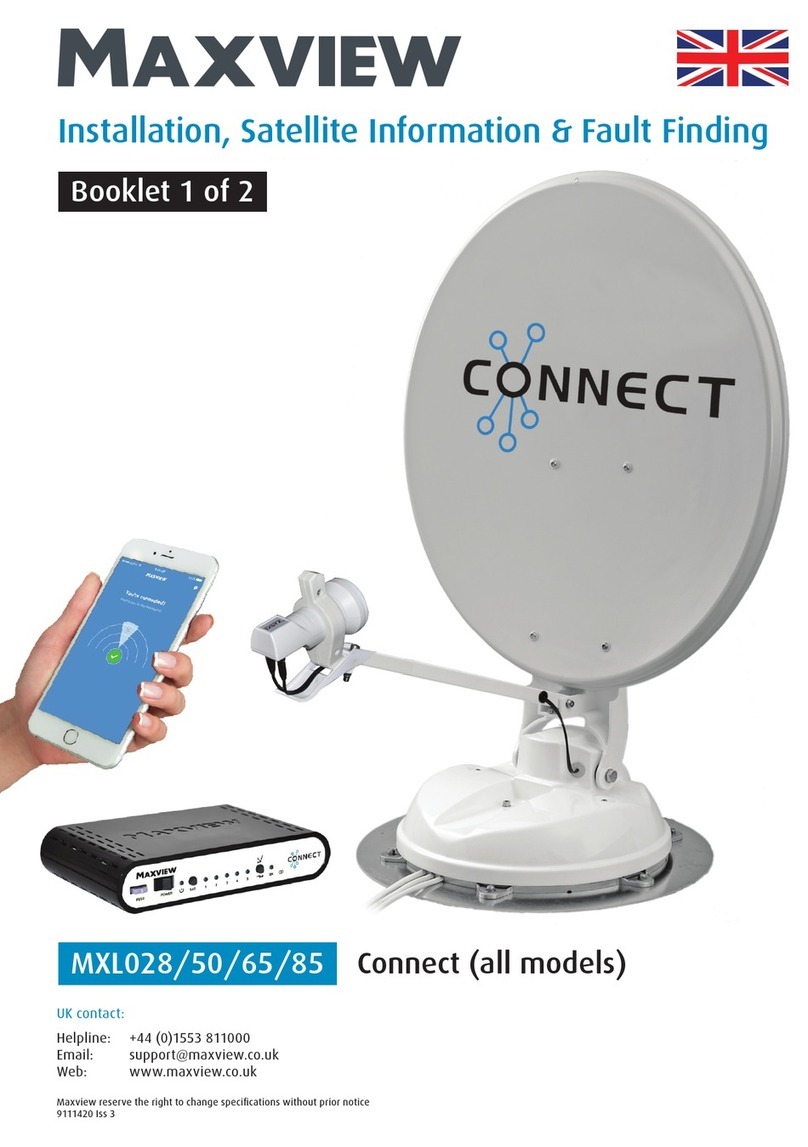 Maxview MXL028 Installation, Satellite Information & Fault Finding