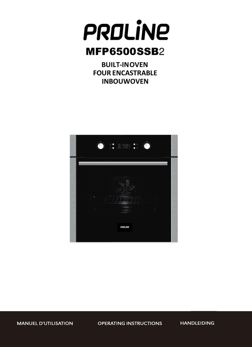 Proline MFP6500SSB2 operating instructions