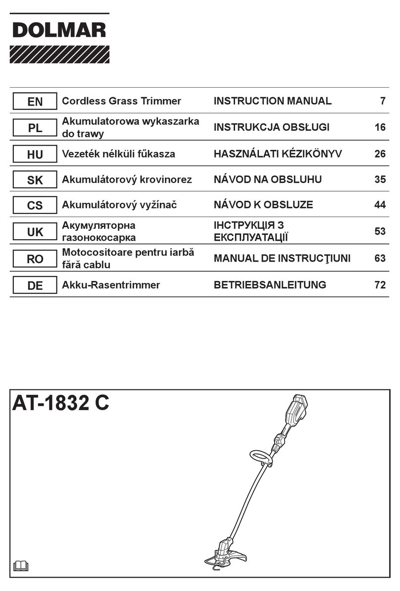 Dolmar AT-1832 C instruction manual