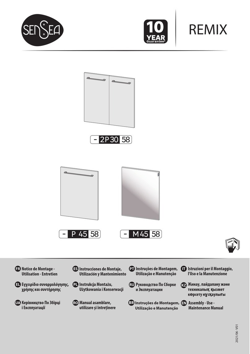 Sensea REMIX 2P30 58 Maintenance manual Sensea REMIX 2P30 58 Maintenance manual