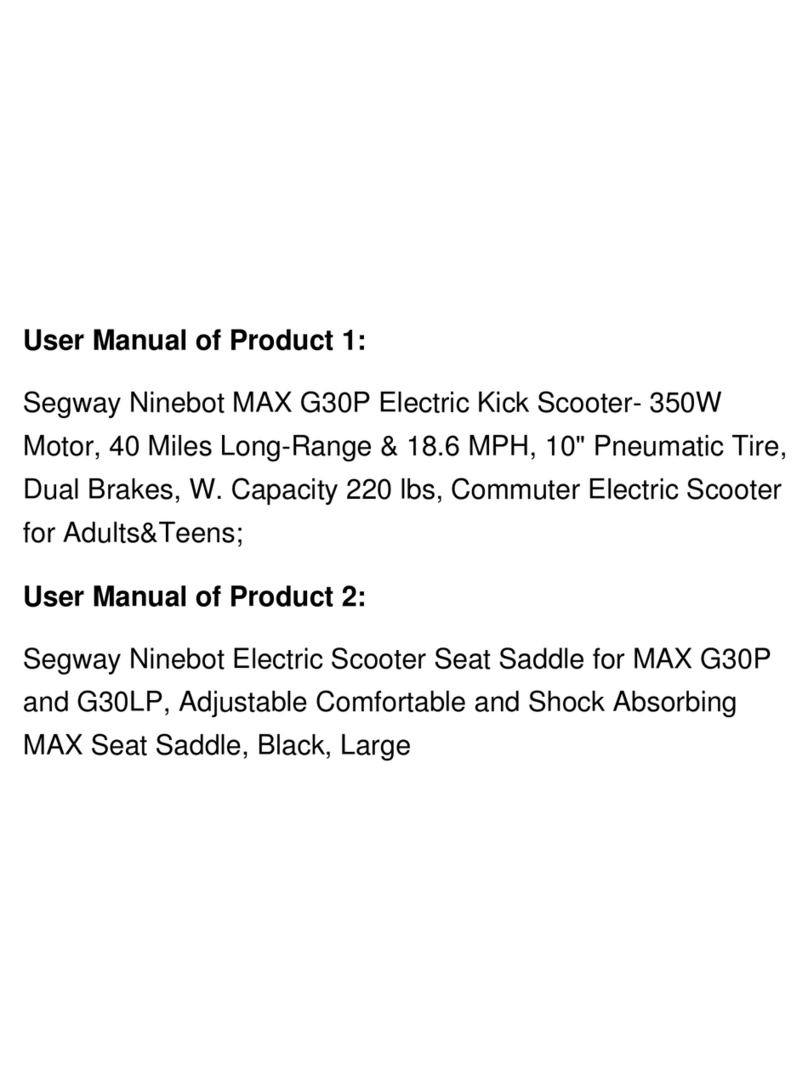Segway G30P user manual