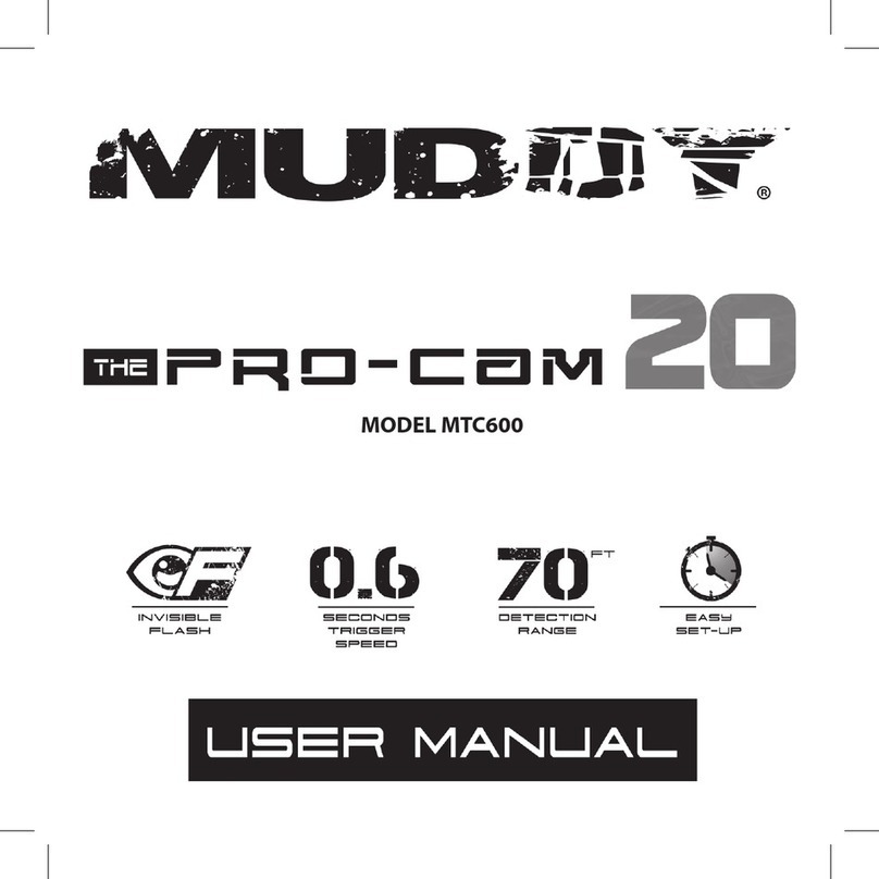 Muddy PRO-CAM 20 User manual