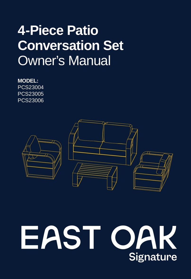 EAST OAK PCS23004 owner's manual